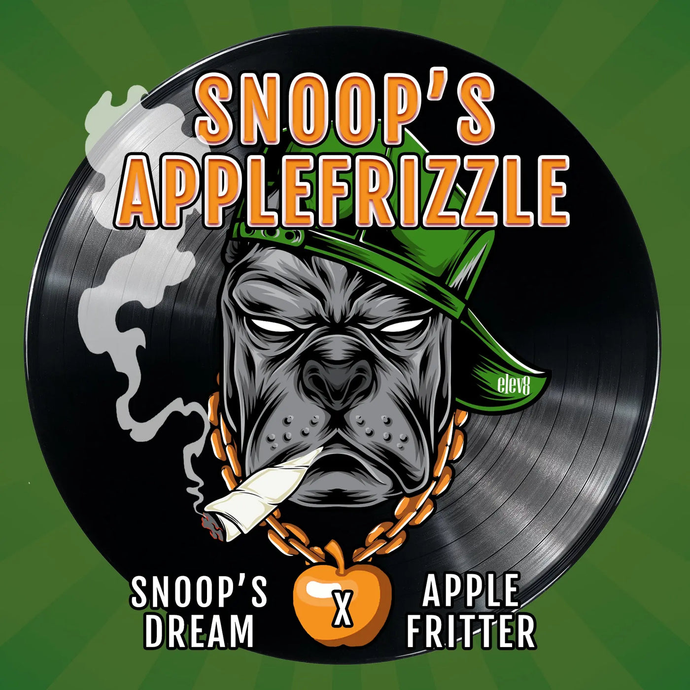 Snoop's Applefrizzle Feminized Cannabis Seeds By Elev8 Seeds Elev8 Seeds