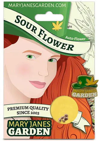 Mary Jane's Garden Sour Flower Autoflower Cannabis Seeds, Pack of 5 Mary Jane's Garden
